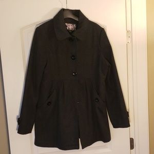 Gray Empire Pea Coat